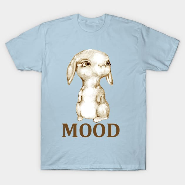 rabbit - 'mood' T-Shirt by art official sweetener